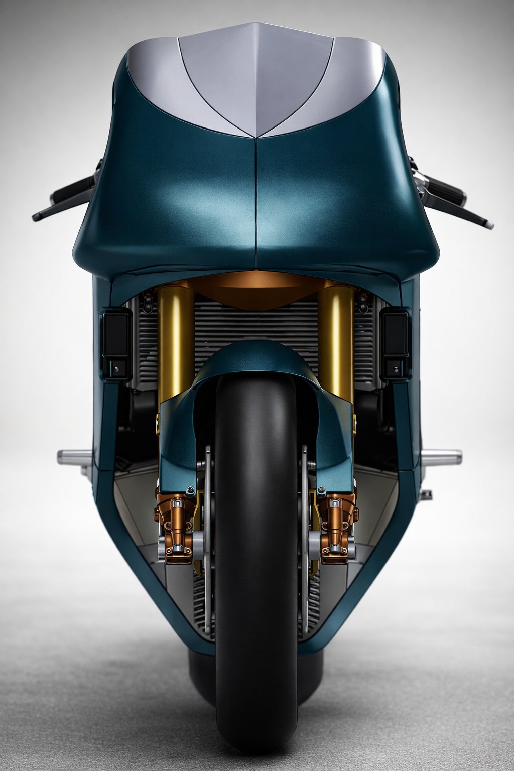 Honda NSR500 1:3 — render frontal
